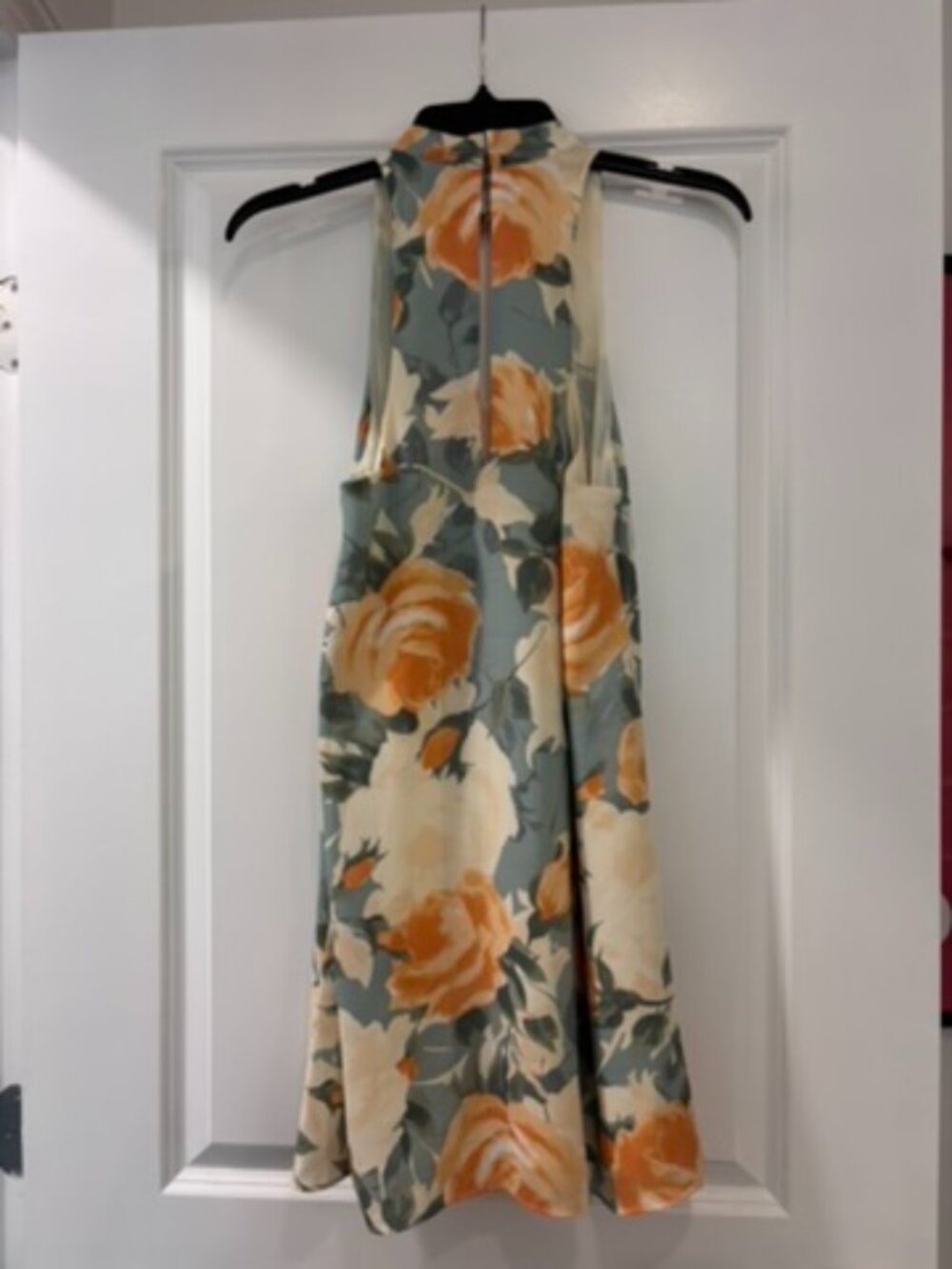 Lulus Part of Your World Dusty Sage Floral Print Swing Dress - Picture 11 of 13